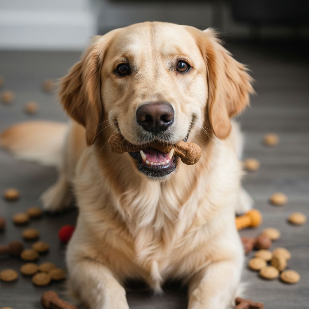 Счастливая собака